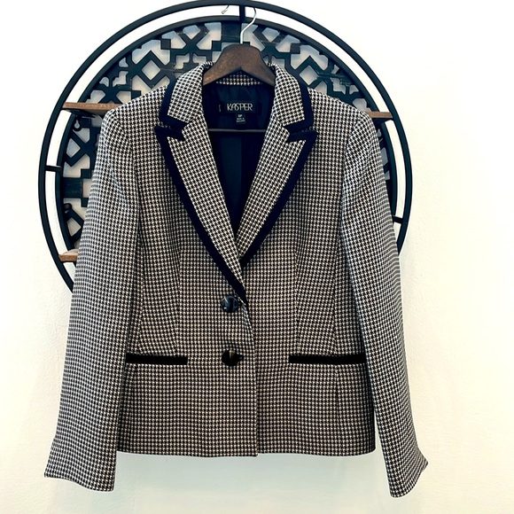 💕 Gorgeous Vintage Kasper Petites Blazer (8P) - Picture 1 of 2